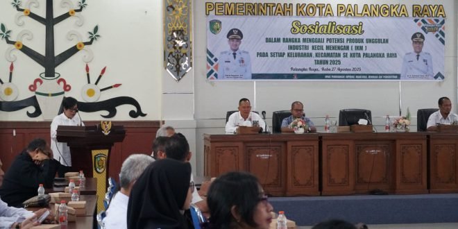 Pemko Palangka Raya Gali Potensi Produk Unggulan IKM Lewat Sosialisasi