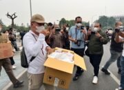 Hadapi Karhutla, Pemprov Kalteng Salurkan 3.000 Masker, Vitamin hingga Air Bersih